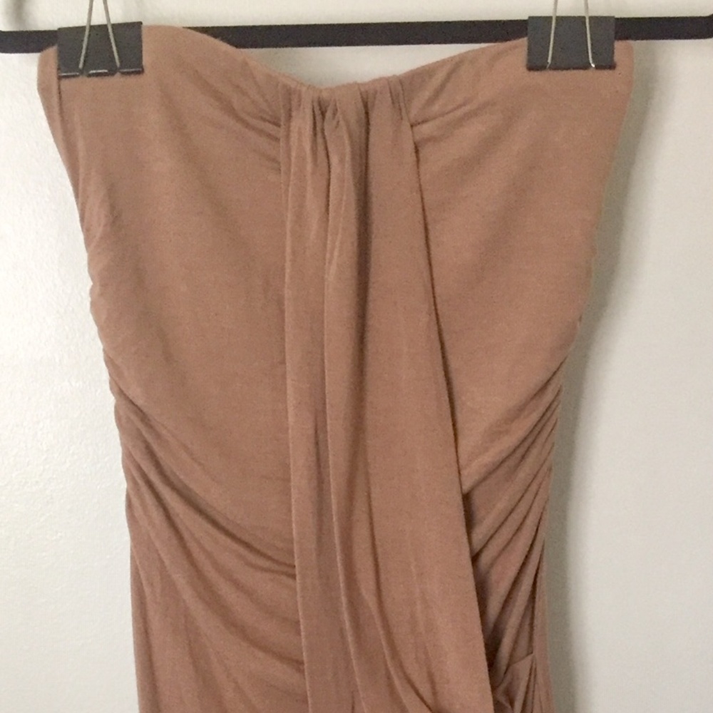 NWT Off the Shoulder Rushed Dress, M